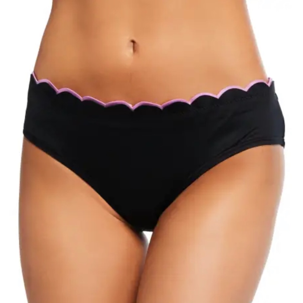 Kate Spade Contrast Scalloped Hipster